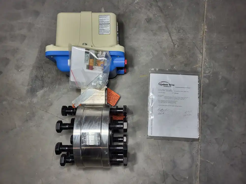 3", Class 900 Choke Valve FA309-J4L-4-0PZ w/ Actuator