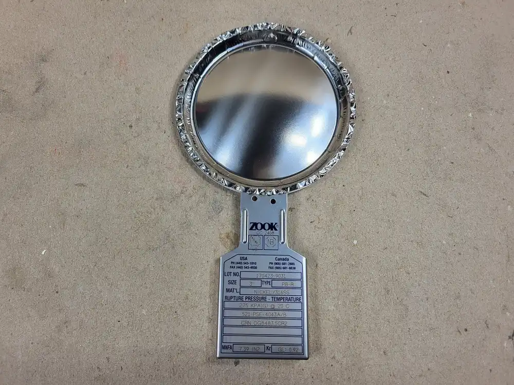 3" PB-R Rupture Disc CRNOG8483.5CR2