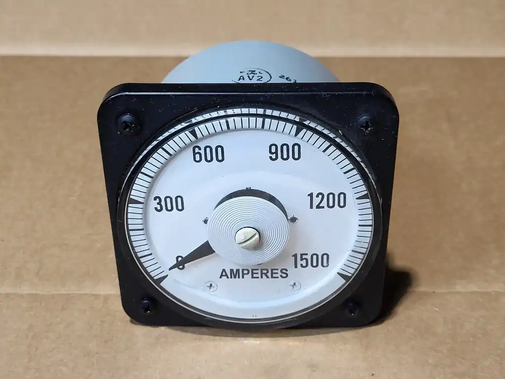 Switchboard DC Ammeter 103111FATC2PYF, 0-1500 Amp