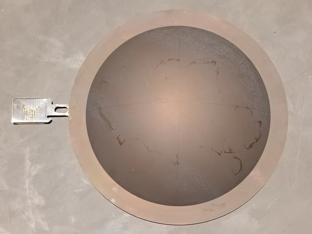 16" Forward Acting Scored Rupture Disc 16"FAS