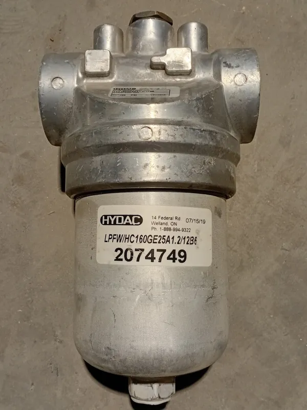 In-Line Industrial Filter LPFW/HC160GE25A1.2/12B6