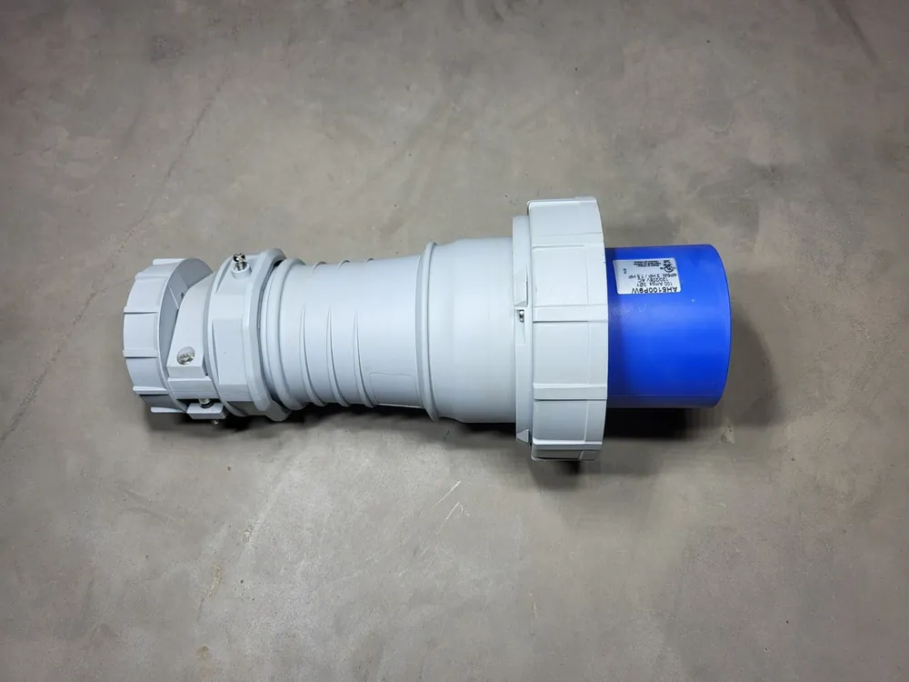 100 Amp, 3-Phase, 120/208 volt Industrial Plug AH5100P9W