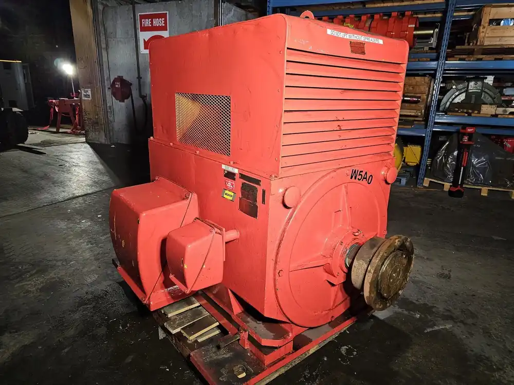 800 hp, 2300 Volts, 600 rpm, H6808L, 3-Ph Induction Motor Type HS