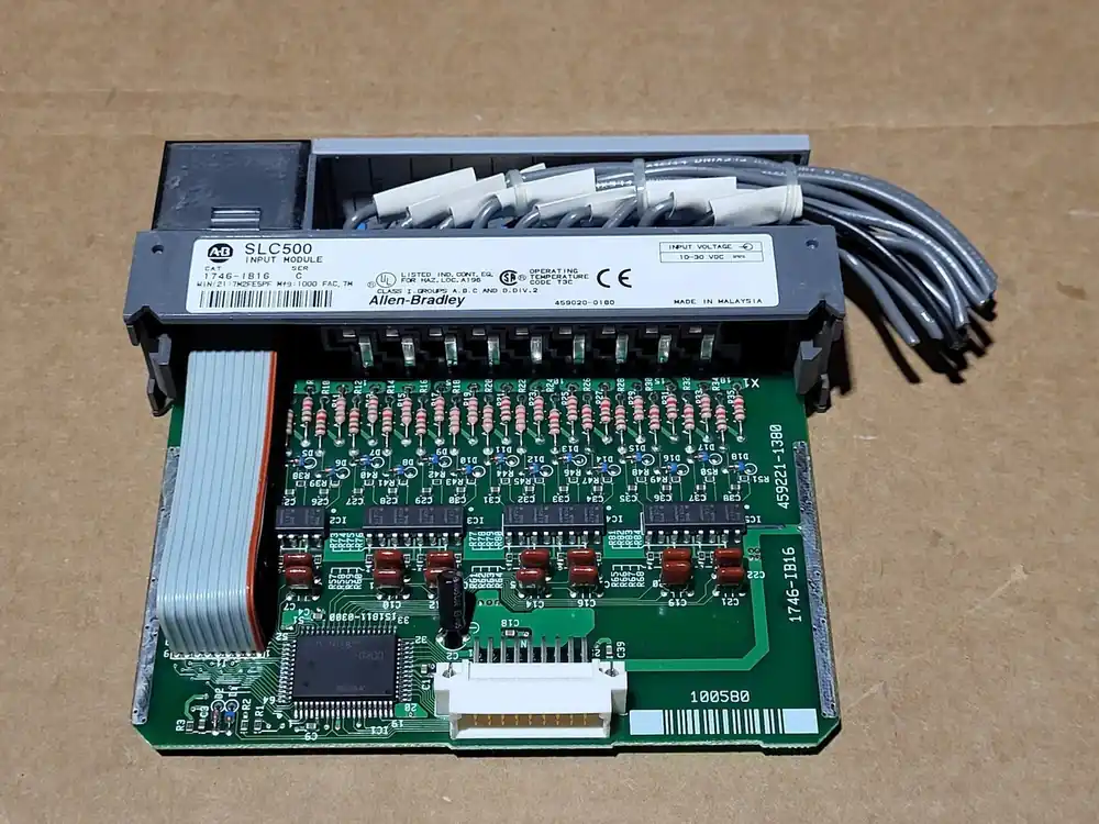 SLC 500 Input Module, 16 ch, Digital, 1746-IB16
