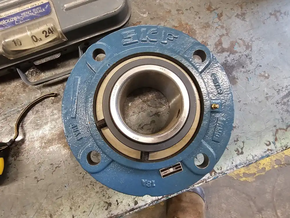 Flange Mount Roller Bearing 3.7/16" Bore, FYRP 3-7/16