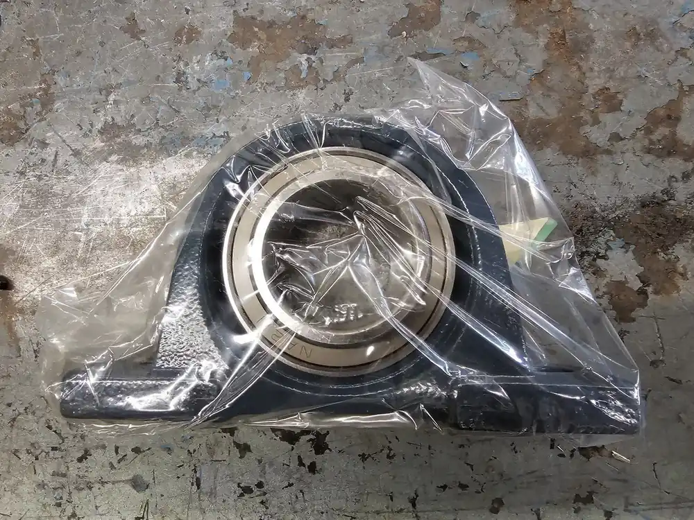Pillow Block with Eccentric Collar Bearing Unit 2-3/16" Bore, NAP211-35