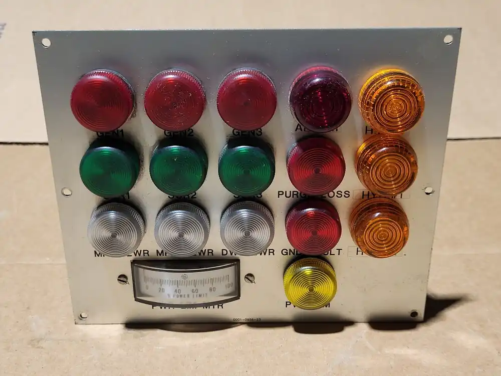Industrial Control Indicator Light Panel with Power Meter 800EP