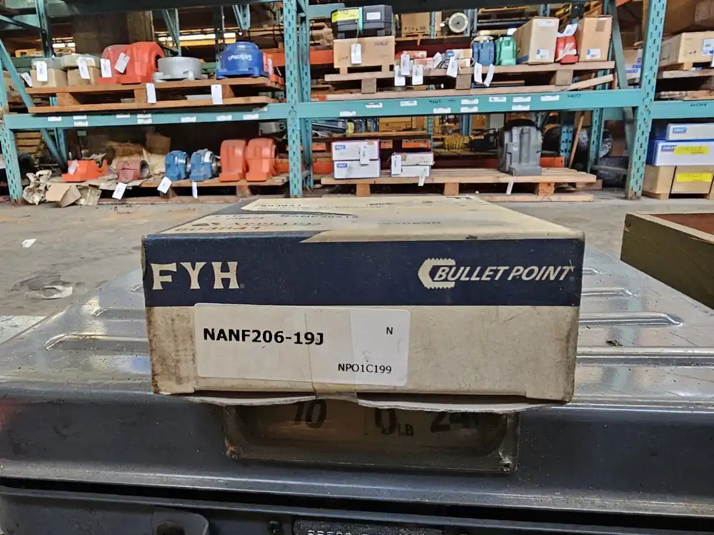 1-3/16" Flanged Mounted Bearing NANF 206-19J