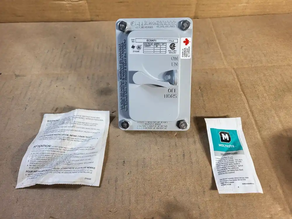 20 Amp Cover Assy for ECS Selector Switch Station ECSKF1