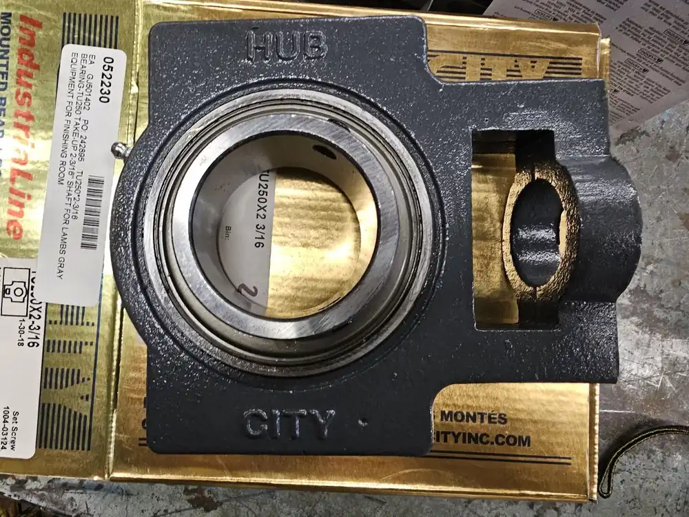 Take Up Bearing 2-3/16" Bore, TU250X2-3/16