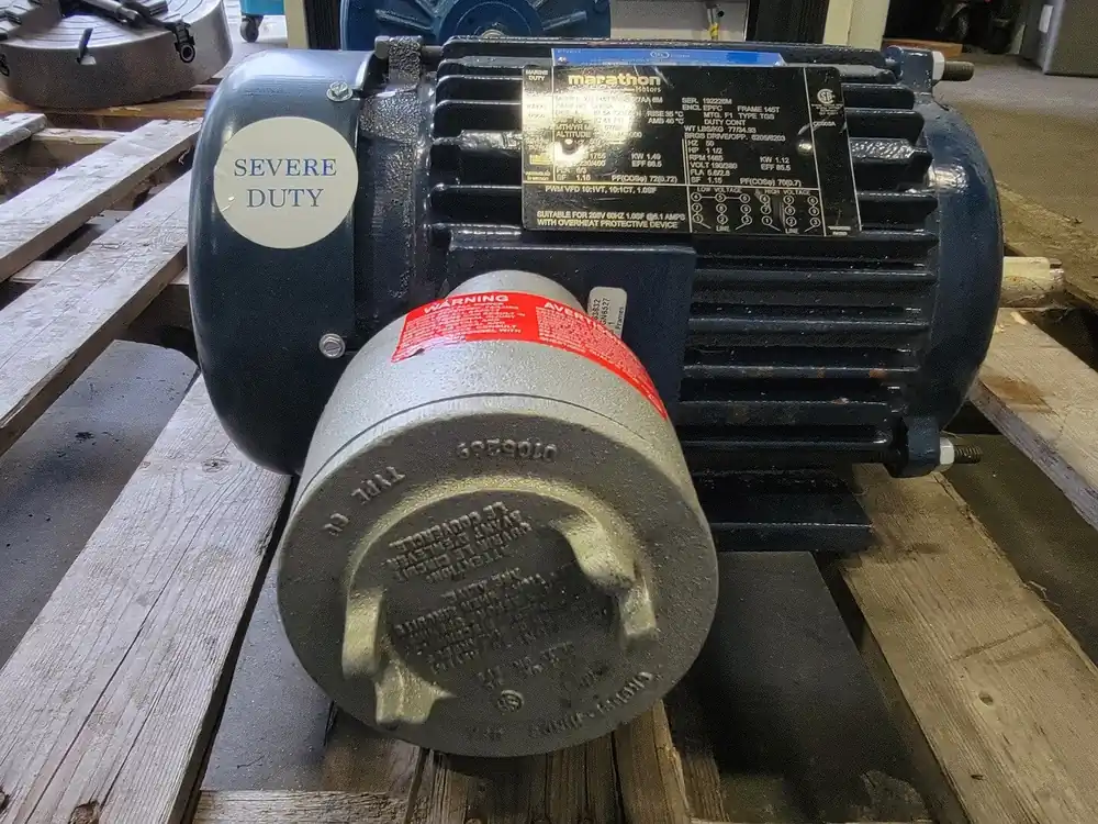 2 HP, 230/460 Volts, 1755 rpm, 145T Electric Motor XH 145TTGN6527AA 6M