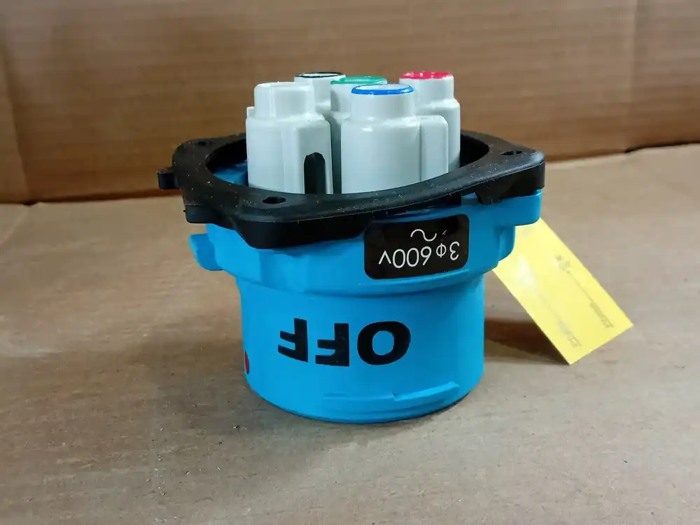60A, 3P+G 600VAC, Type 3R Industrial Inlet/Plug 33-68143