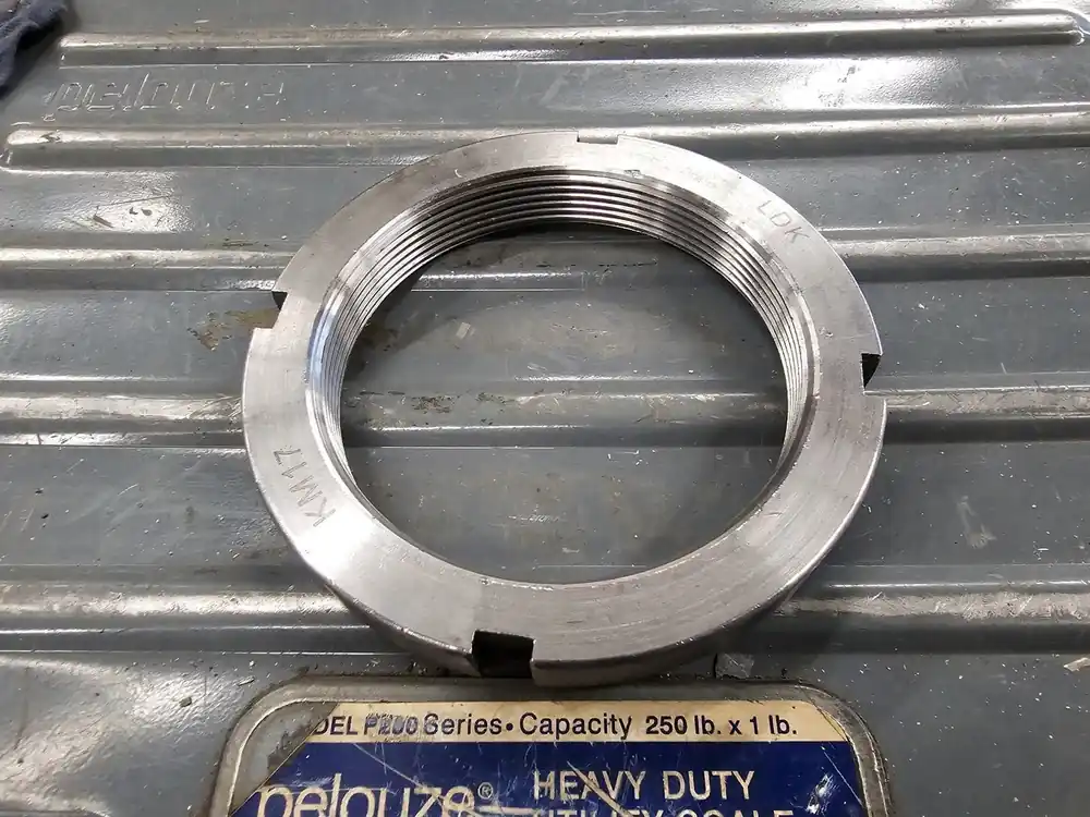 Bearing Lock Nut 85mm ID x 110mm OD x 16mm W, KM 17