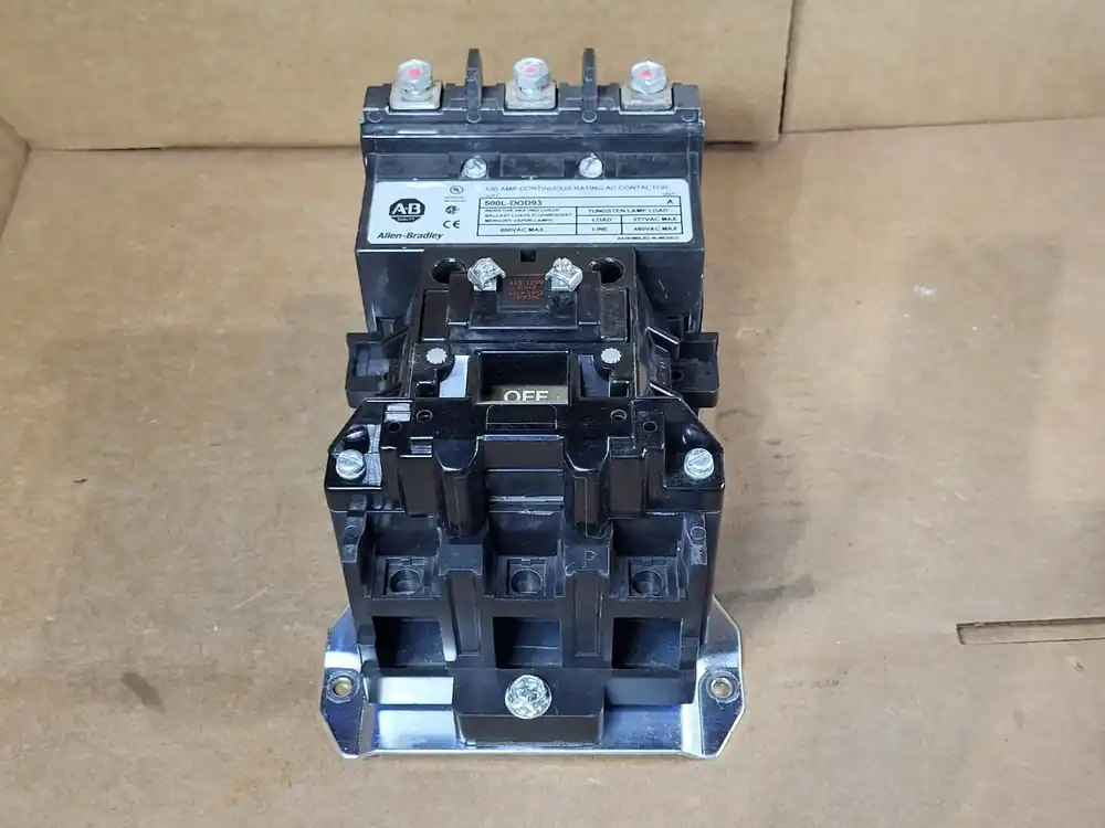 100 Amp Continuous Rating AC Contactor Series A 500L-DOD93