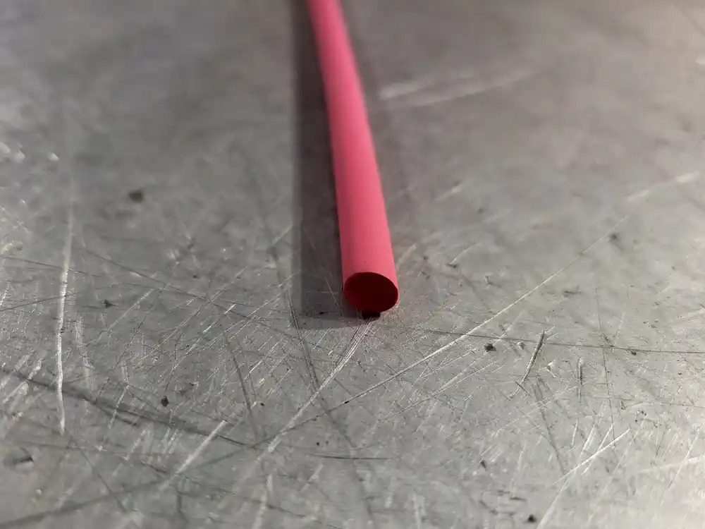 1/4" Red Heat Shrinkable Flexible Polyolefin Tubing FP-301 (Box 33)