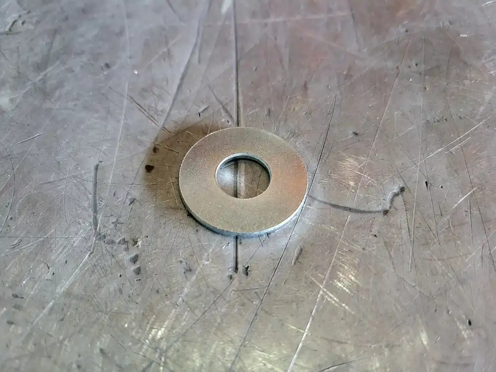 1/2" Zinc Plated Flat Washer 1/2FWZN (Box of 97)