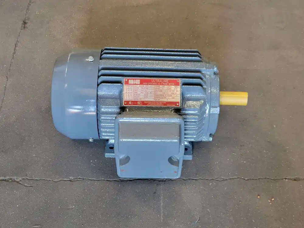 2 hp, 230/460 volts, 3430 rpm, 145T Electric Motor MUE406