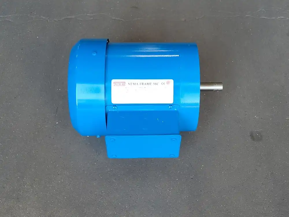 1 hp, 575 volts, 3400 rpm, 56C Electric Motor YSN5622GM