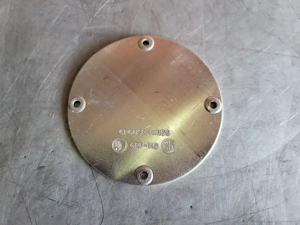 4" Blank Cover Aluminum GRF110