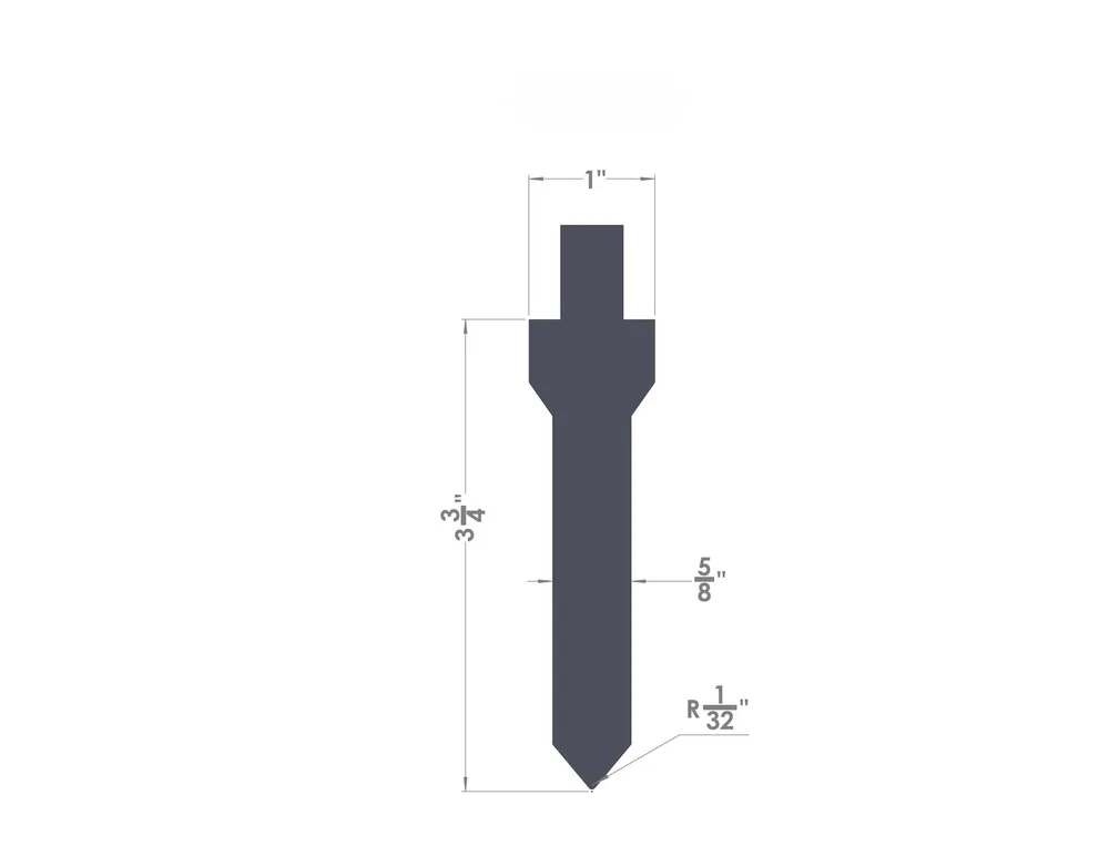 84 Degree Forming Punch GP11 (A)