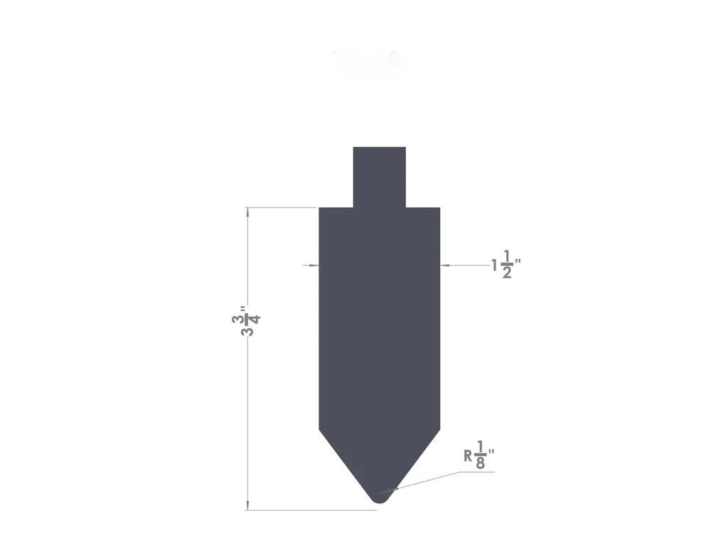 84 Degree Forming Punch GP13