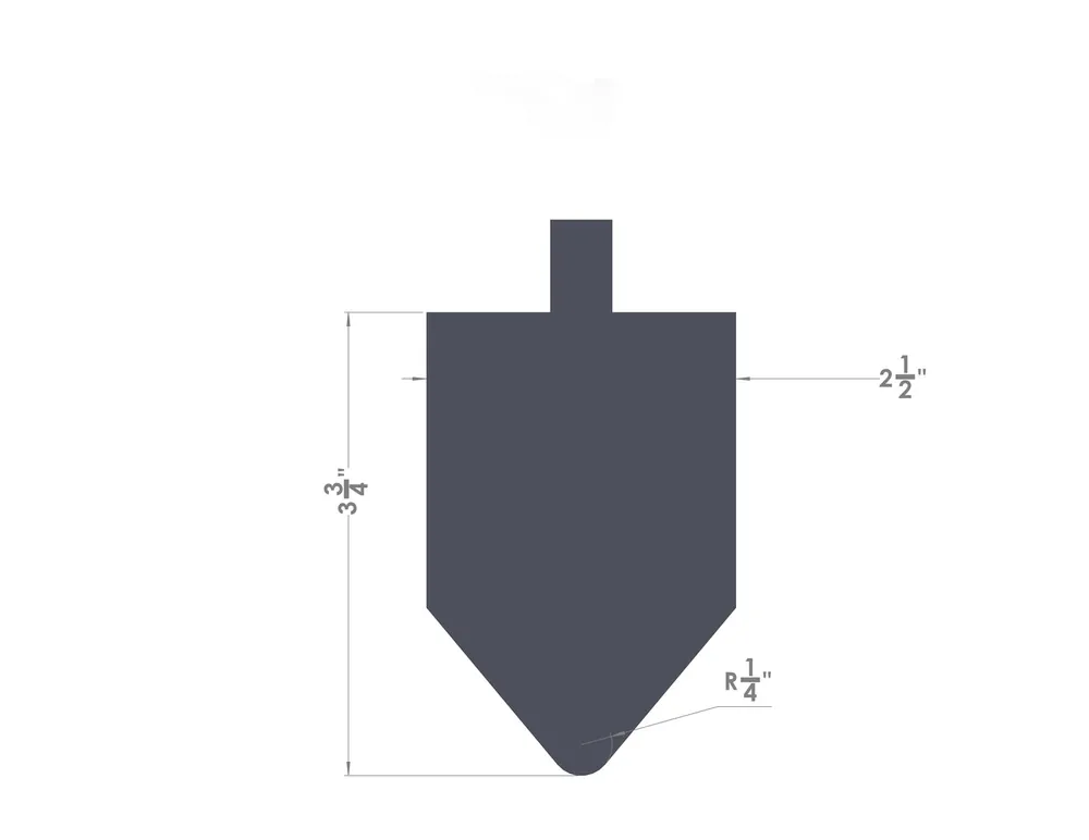 84 Degree Forming Punch GP15