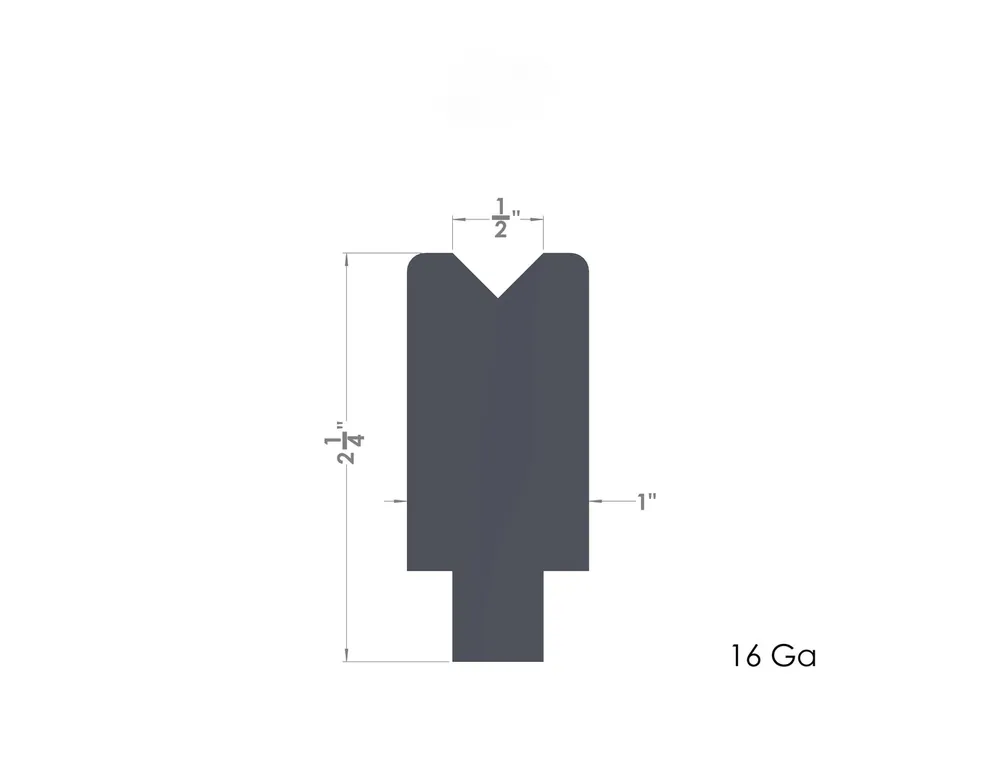 84 Degree Forming Die GD13