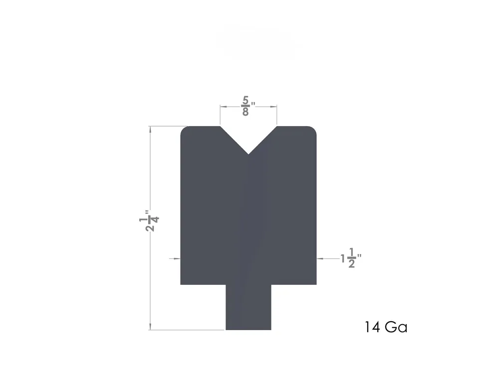 84 Degree Forming Die GD14