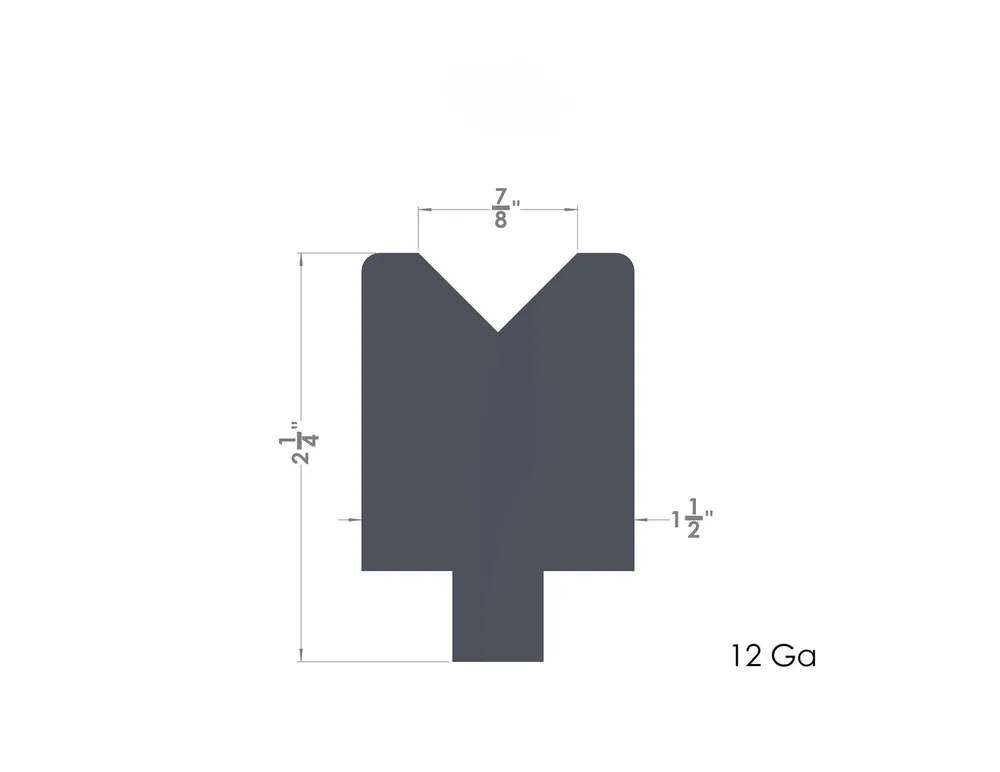 84 Degree Forming Die GD16