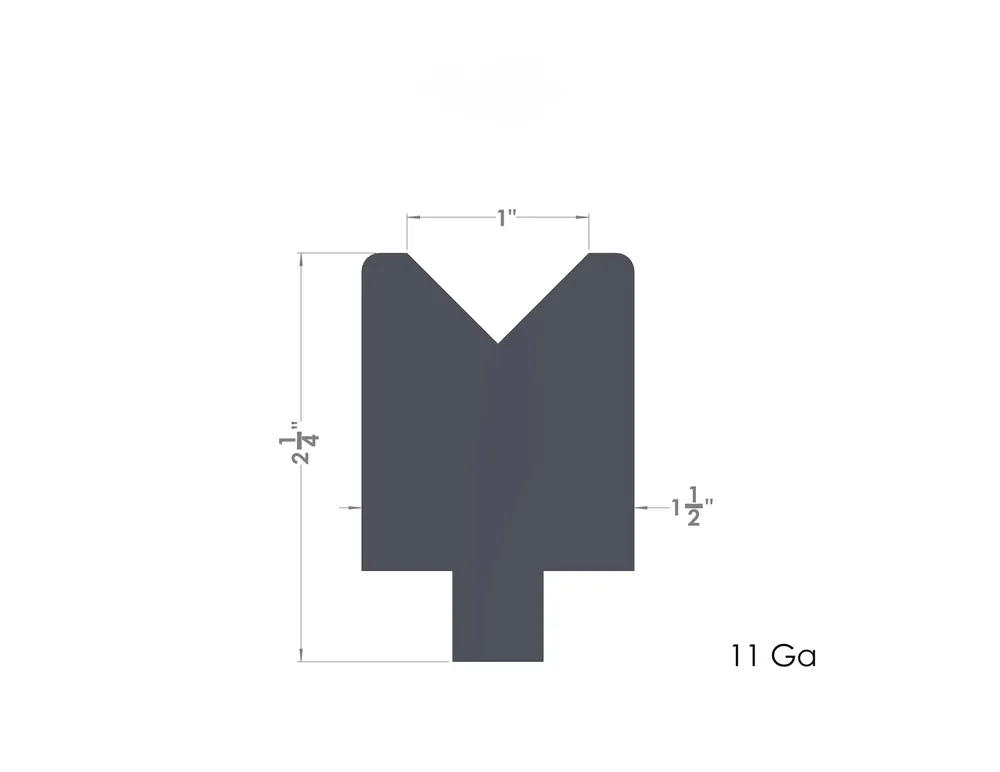 84 Degree Forming Die GD17