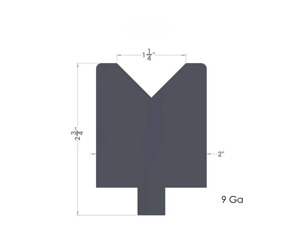 84 Degree Forming Die GD19