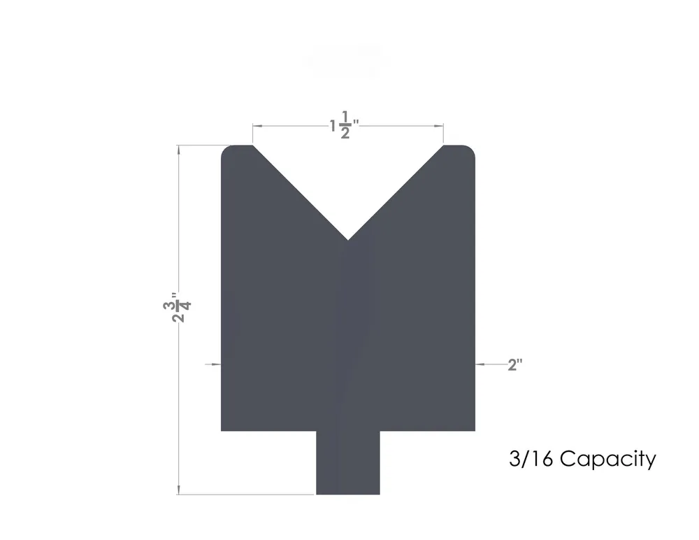 84 Degree Forming Die GD20