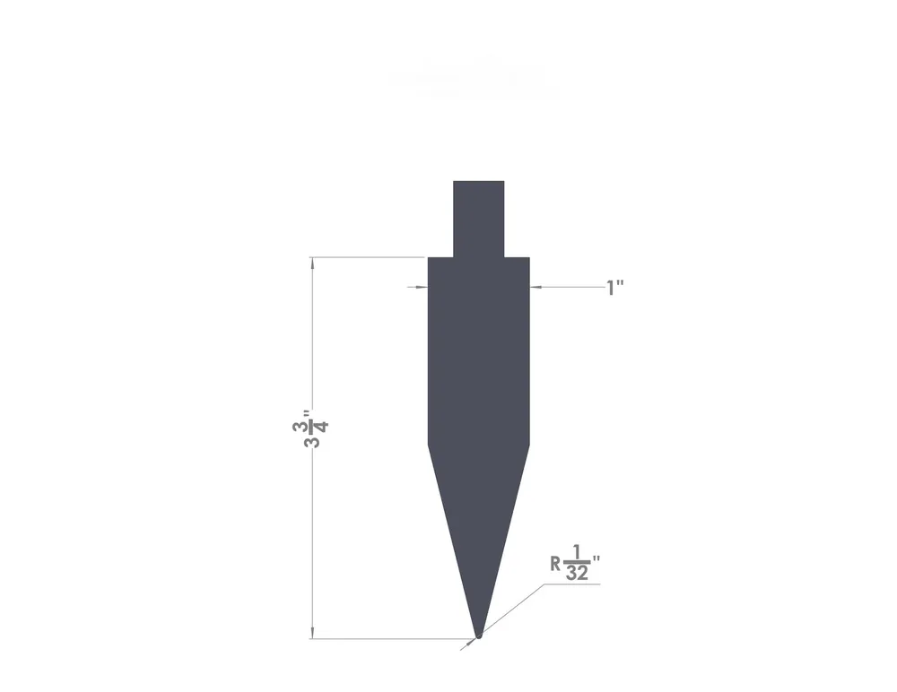 30 Degree Forming Punch GAT30-1