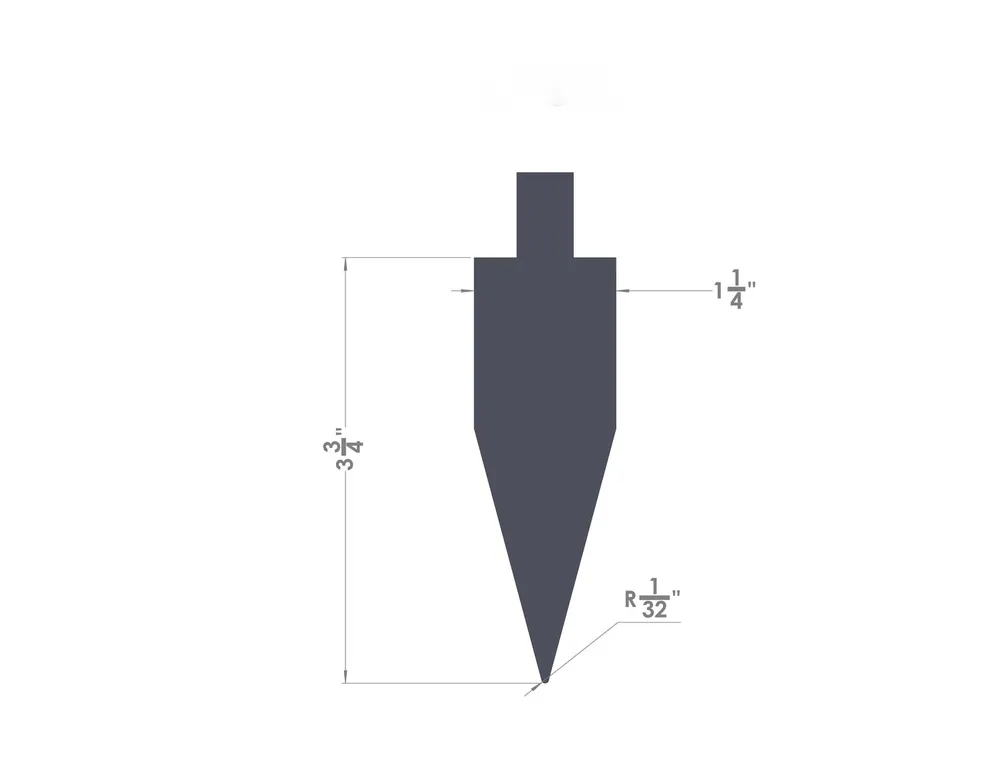 30 Degree Forming Punch GAT30-2