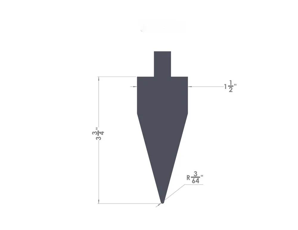 30 Degree Forming Punch GAT30-3