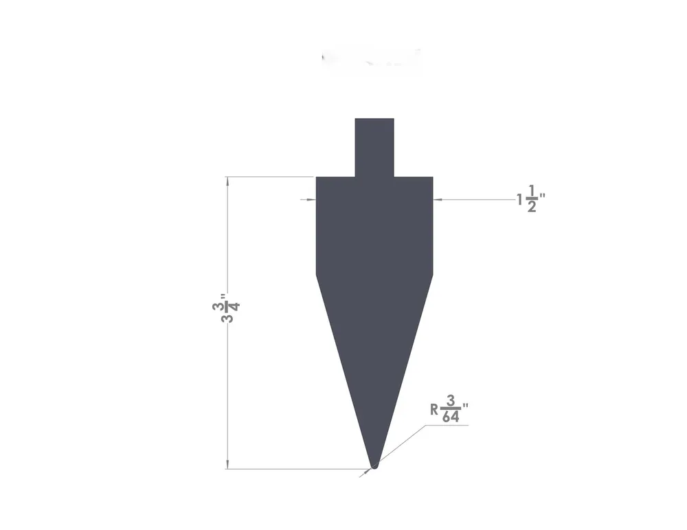 30 Degree Forming Punch GAT30-4
