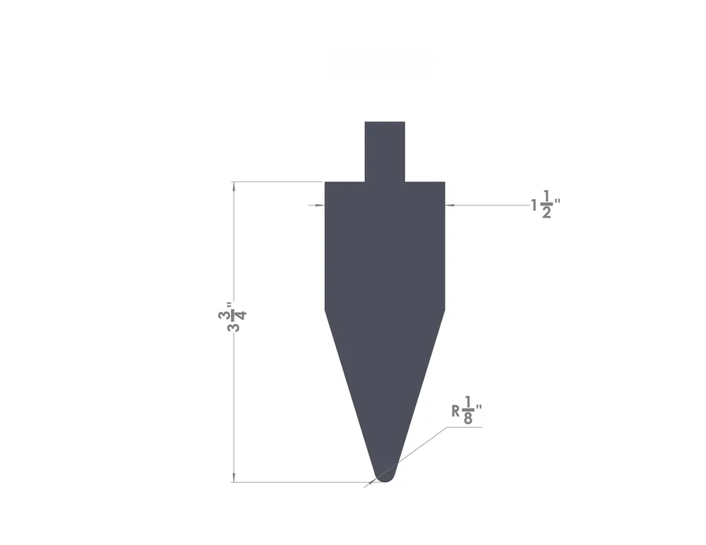 30 Degree Forming Punch GAT30-5