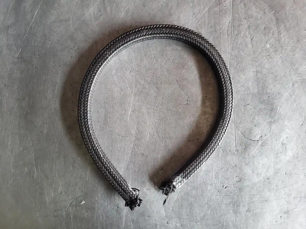 Scrap - 100% GFO Expanded PTFE with Graphite Compression Packing Seal 30in.