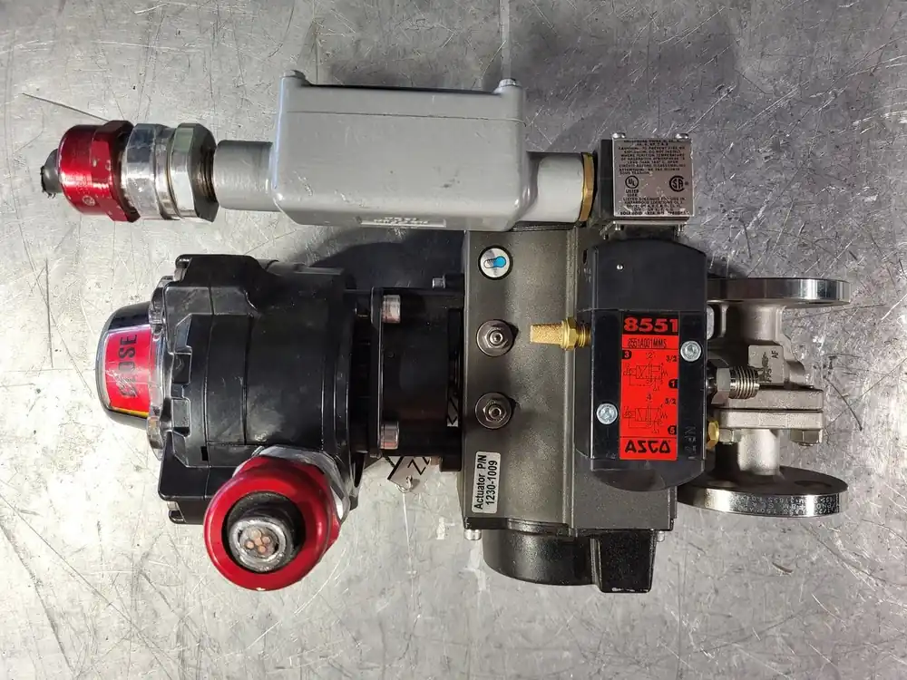 90D Series 1/2in. Automatic Ball Valve Assembly 9650-0400-2106-1122-0522