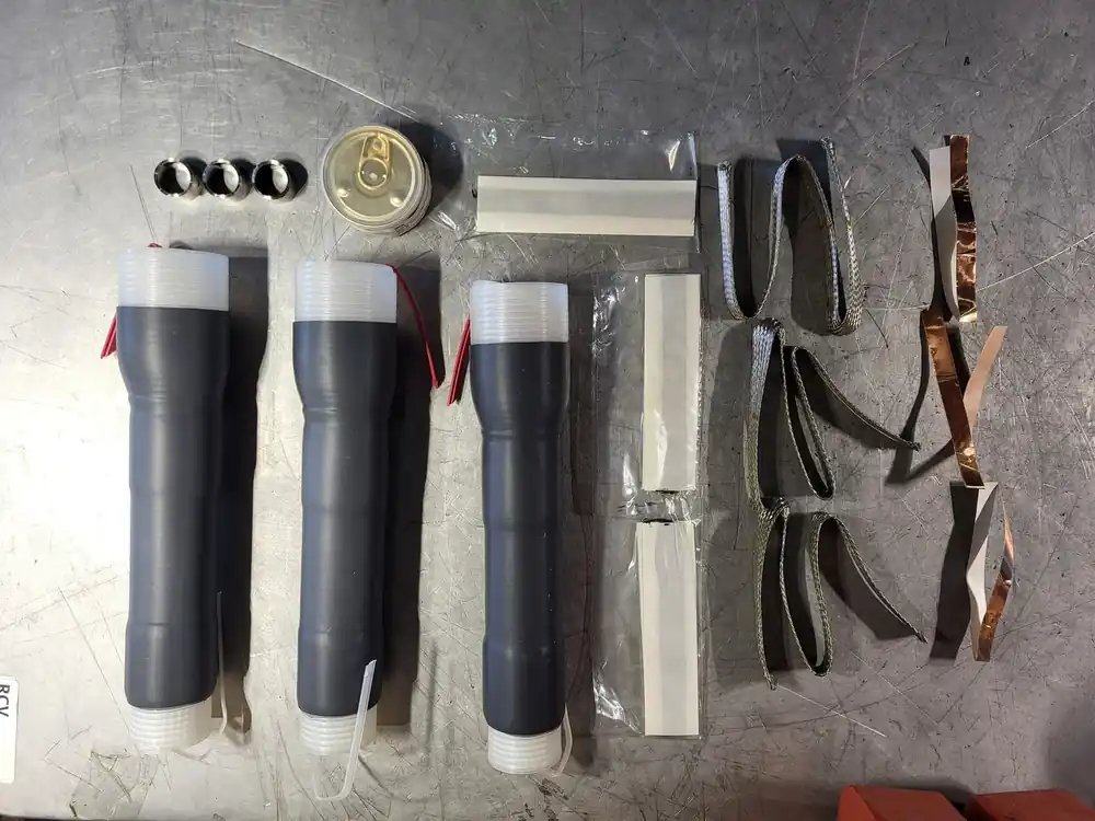 QT-III Silicone Rubber Termination Kit 7624-T-110