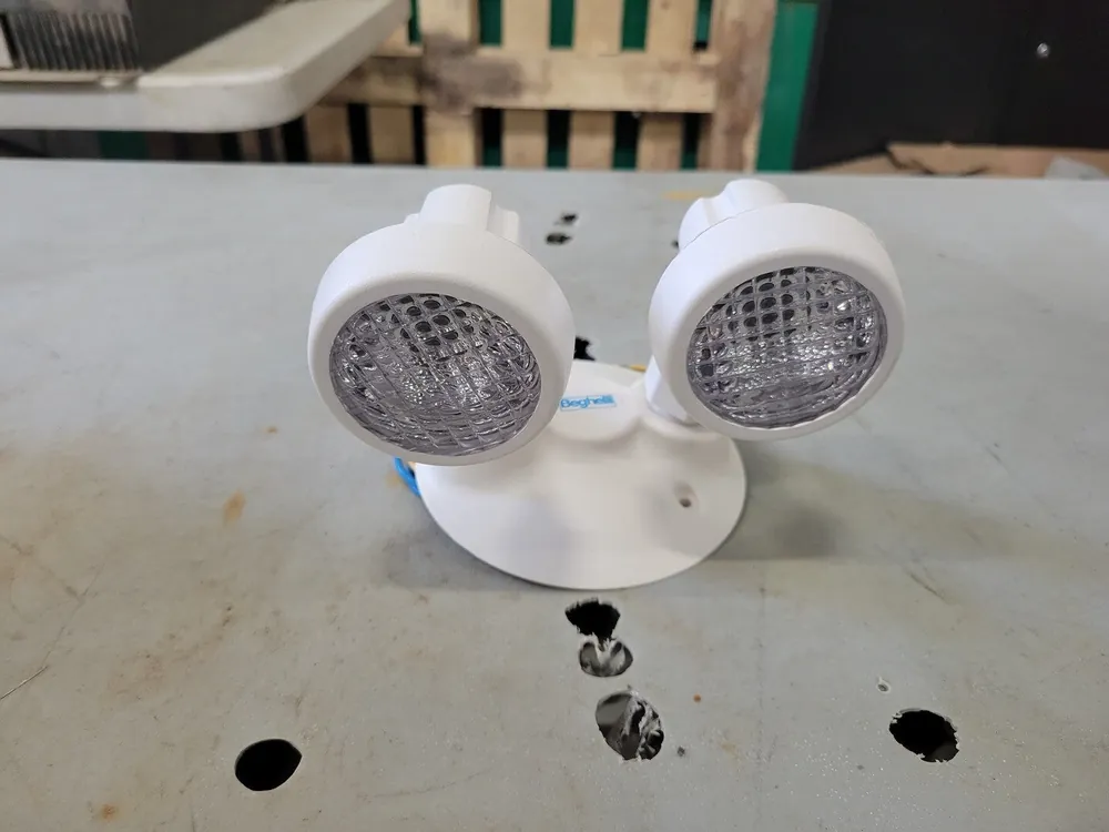 Double Remote Head Emergency Lights SR2 6V 9W