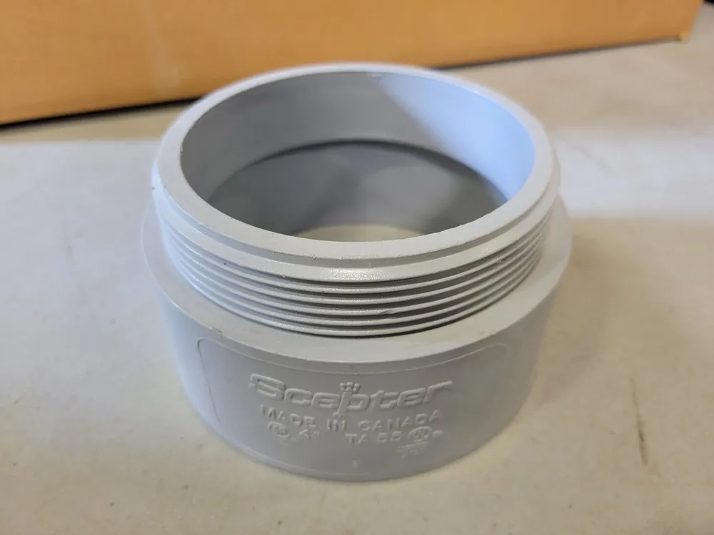 4" PVC Terminal Adapter TA55 (Box of 33)