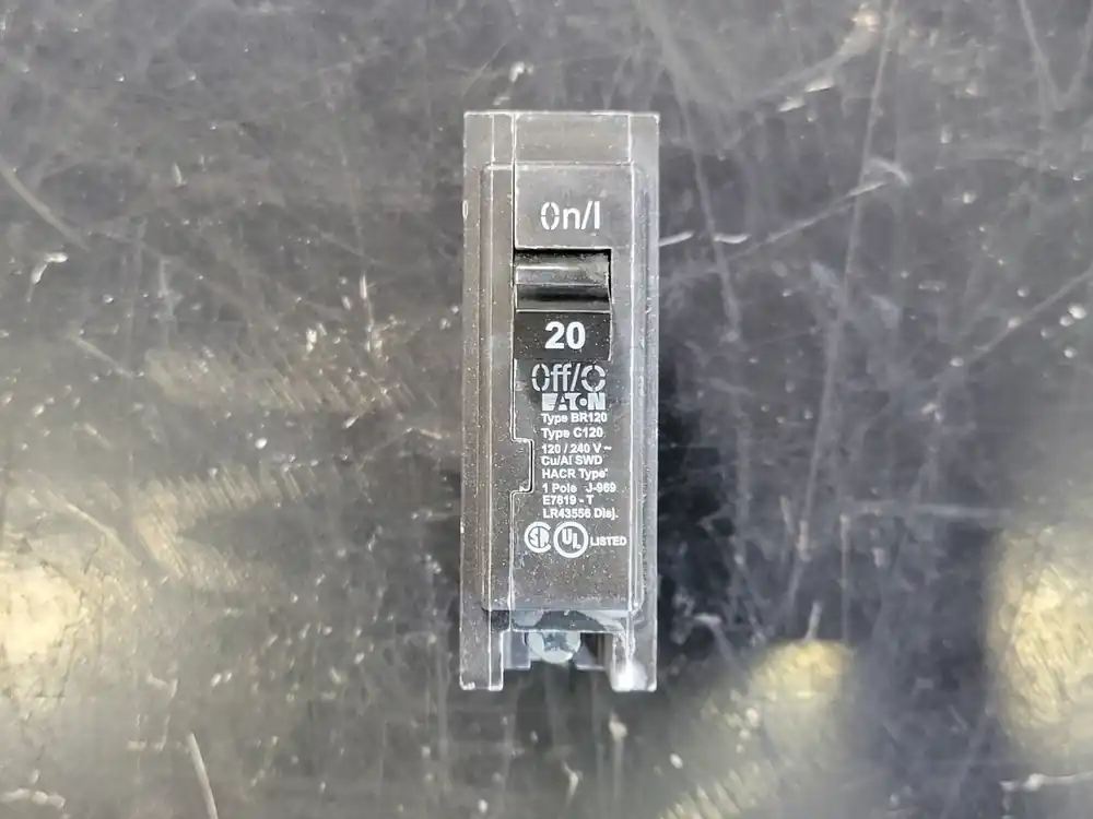 20 Amp, 1 Pole, 120/240 volts Circuit Breaker BR120