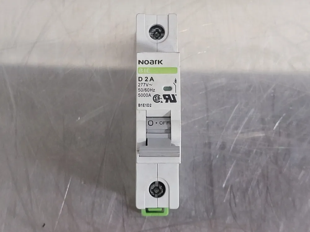 2 Amp, 1 Pole, 277 volts Circuit Breaker B1E1D2