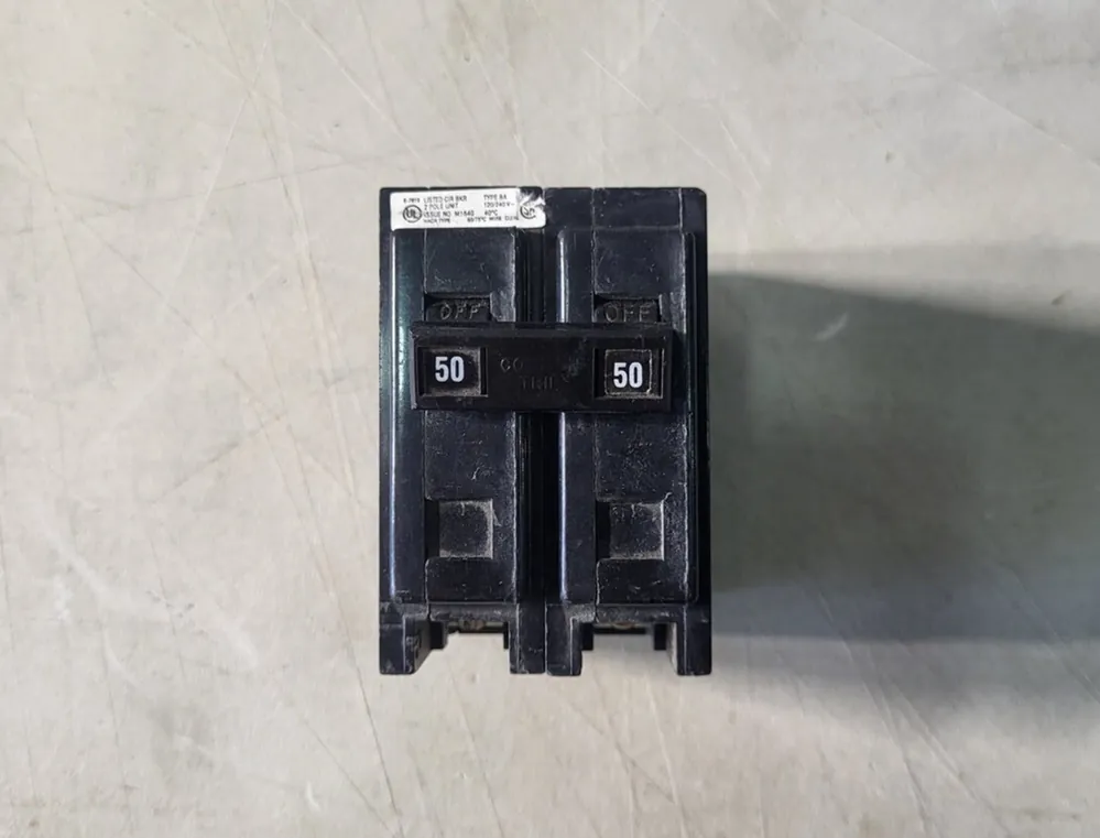 50 Amp, 2 Pole, 120/240 volts Circuit Breaker BA250