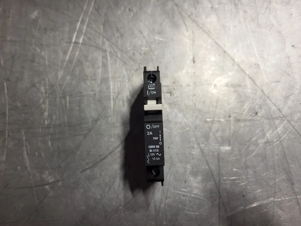 2 Amp, 1 Pole, 120 volts Circuit Breaker QL-1-13-DM-KM-02