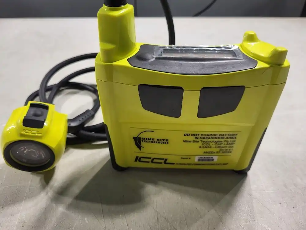 9.2 AH Integrated Communications Cap Lamp