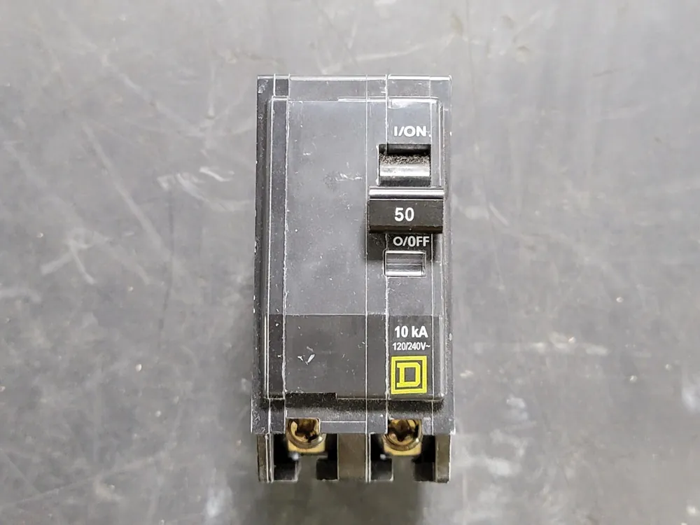 50 Amp, 2 Pole, 120/240 volts Circuit Breaker
