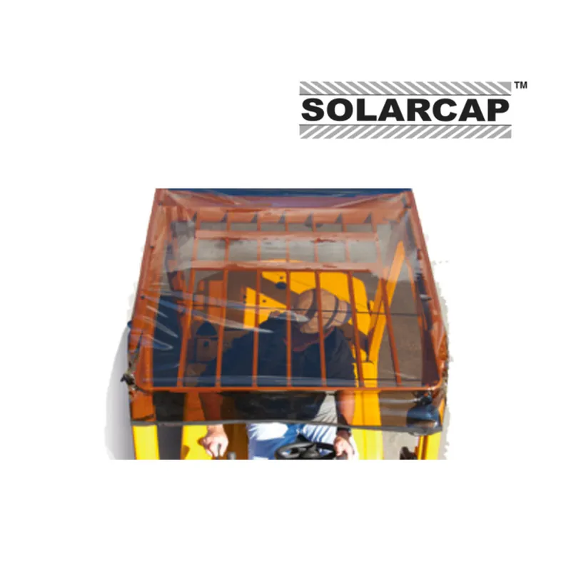 SOLARCAP Universal Tinted Forklift Canopy SC1 53"L x 45.5"W