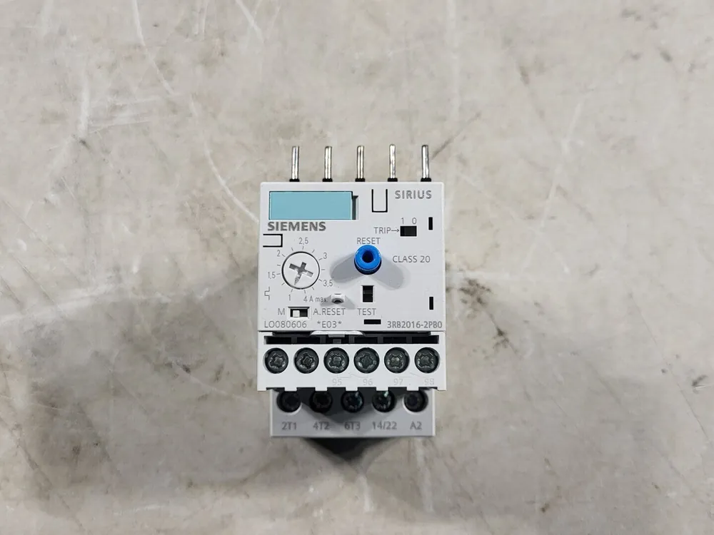 1-4 Amp Overload Relay 3RB2016-2PB0